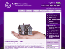 Tablet Screenshot of kutner.co.uk